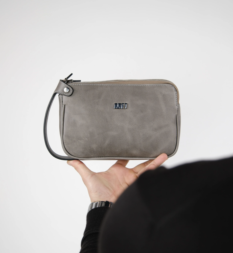 Moon Bag 4381 Hakiki Deri Unisex El Çantası