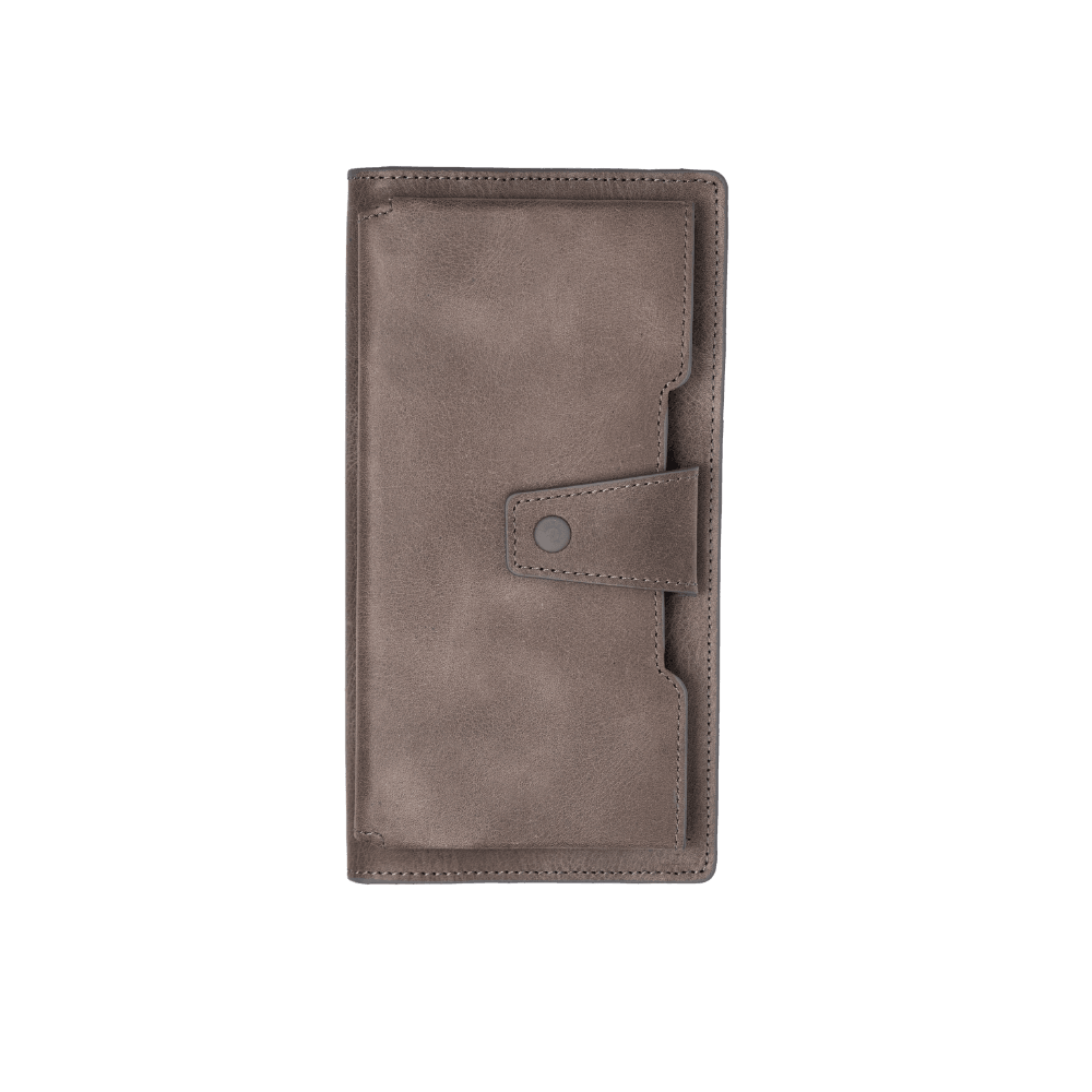 Hakiki Deri Cüzdan – Telefon Bölmeli, Parmak Askılı, Fermuarlı, İsim Yazılı, Kişiye Özel | Pandora 6954 