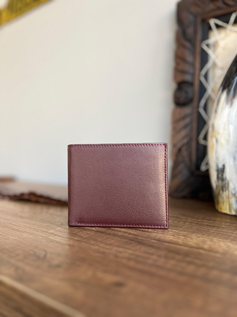 Hakiki Deri Erkek Cüzdan – İsim Yazılı, Kişiye Özel | Matte 6110 