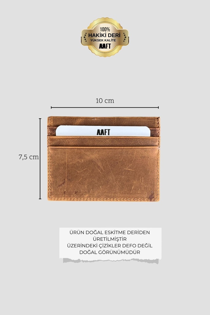 Hakiki Deri Unisex Kartlık – İsim Yazılabilir, Kişiye Özel | Rota 4565 