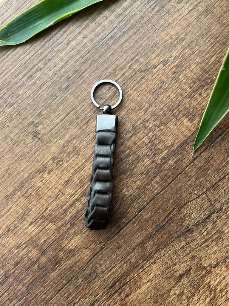 8541 Hakiki Deri Örgü Anahtarlık 