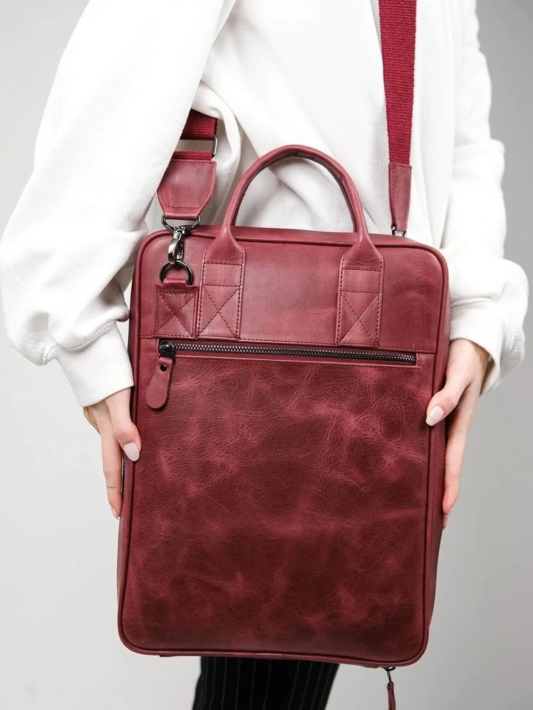 Safari 2717 Hakiki Deri Tiguan Unisex Çanta 