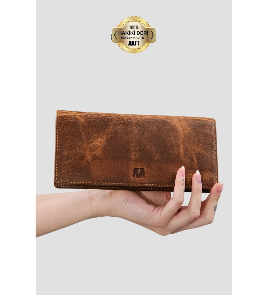 DERİ TELEFON BÖLMELİ CÜZDAN GRİ