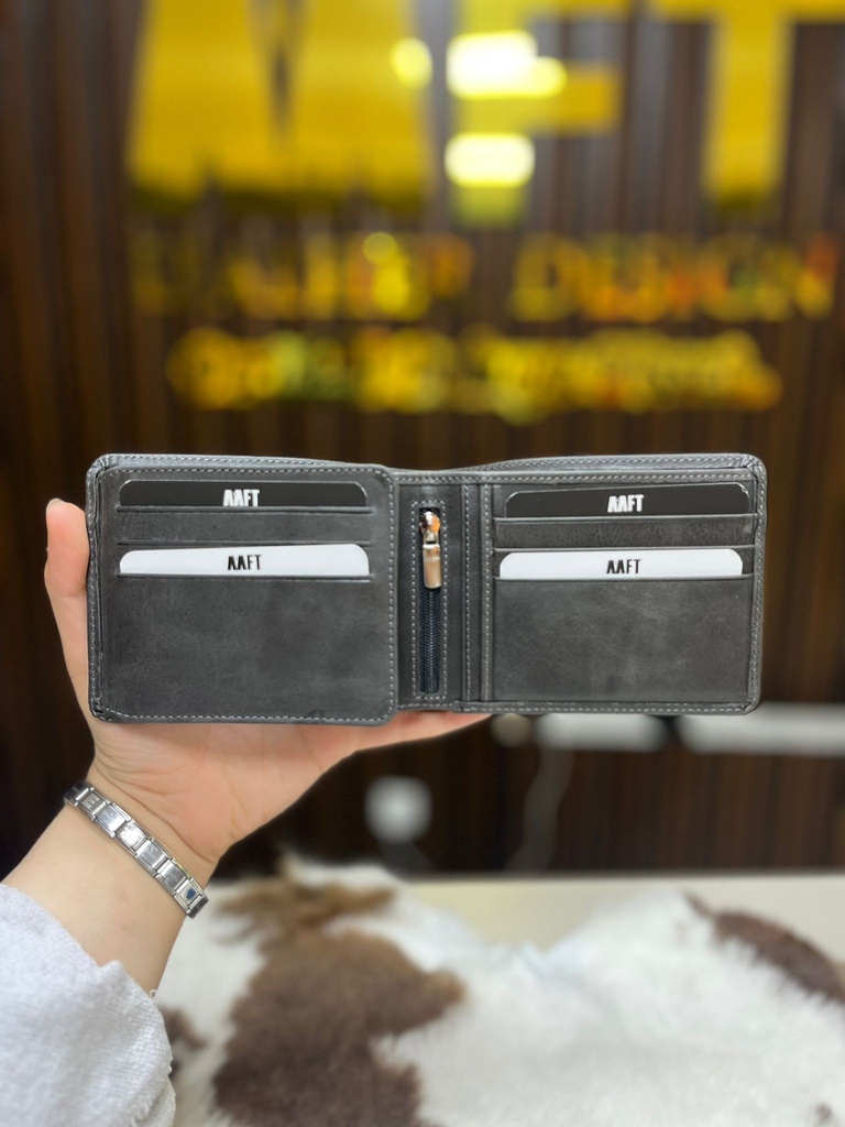 Hakiki Deri Erkek Fermuarlı Cüzdan – İsim Yazılı, Kişiye Özel | Ramsey 2405