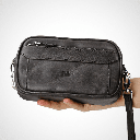 Hakiki Deri Kilitli Unisex El Çantası – Parmak ve Bilek Askılı, Tiguan Deri | Carew 6657